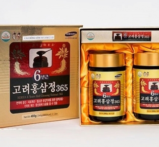 Cao Hồng Sâm Hàn Quốc 365- hộp 2 lọ 240gr