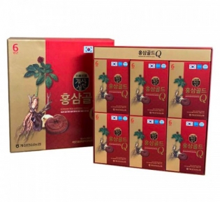 Nước Sâm Nhung Hươu Q PLUS Hàn Quốc Hộp 30 gói x 50ml