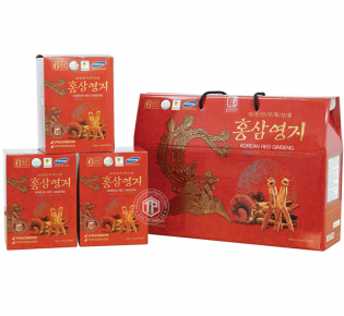 Nước hồng sâm linh-chi Hàn Quốc cao cấp chính hãng Pocheon