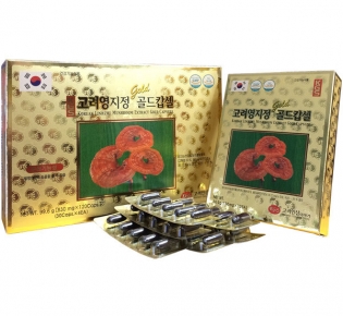 Viên linh chi Hàn Quốc KGS hộp giấy 120 viên