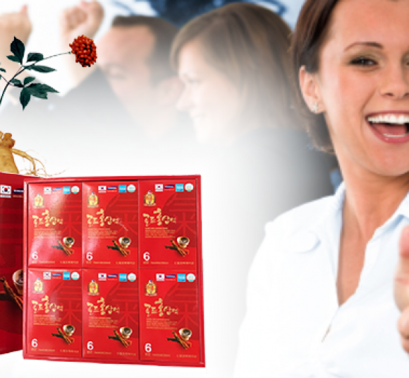 Nước ép hồng sâm 6 năm tuổi Hàn Quốc Daeyoung Korean Red Ginseng Drink hộp 30 gói x 70ml