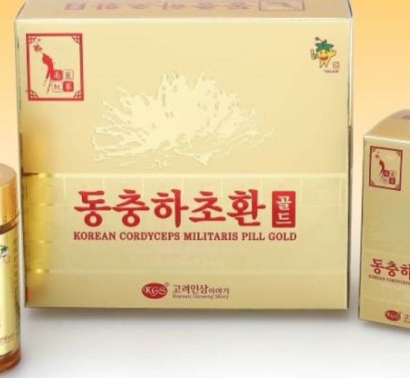 Viên đông trùng hạ thảo KGS Hàn Quốc 100g x 2 lọ