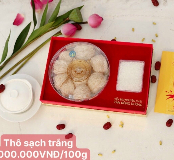 Yến Sào Thô Sạch Trắng