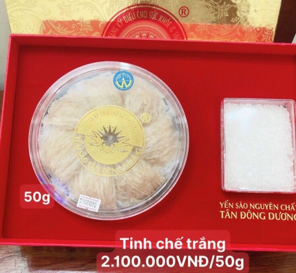 Yến Sào Tân Đông Dương Tinh Chế Trắng